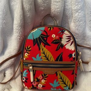 Spartina 449 Pink Flamingo Appliqué Backpack with Yellow Trim Spartina 449 | Bags | Spartina 449 Daufuskie Island Linen  main image 4